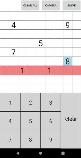 Sudoku Solver: Solve sudoku from picture or camera screenshot 3