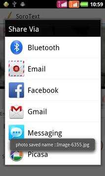 Soro Shop - Text your photos screenshot 6