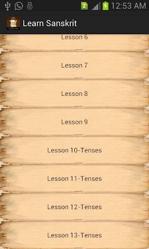Learn Sanskrit screenshot 7