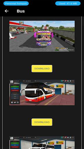 KERALA BUS MOD LIVERY | INDONESIA BUS SIMULATOR | screenshot 3