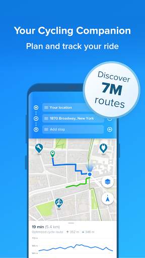 Bikemap - Your Cycling Map & GPS Navigation screenshot 1