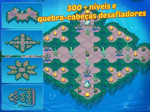 Merge Mermaids-magic puzzles screenshot 9