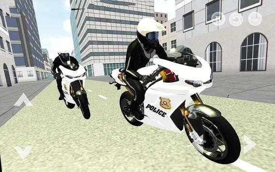 Police Motorbike : Crime Patrol City Bike Rider 3D स्क्रीनशॉट 4