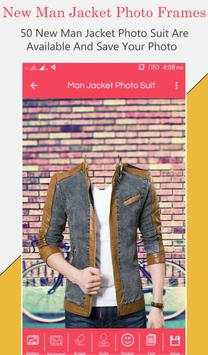 Man Jacket Photo Suit screenshot 2