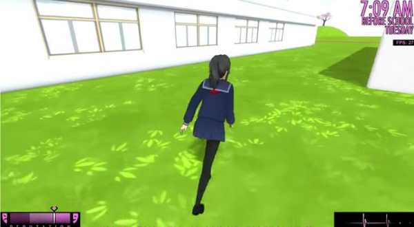 Free Yandere Simulator at High School screenshot 1