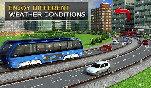Real Elevated Bus Simulator 3D screenshot 10