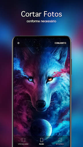 Papéis de parede com lobos 4K screenshot 4