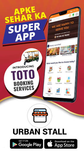 URBAN STALL: The SuperApp screenshot 1