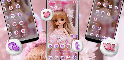 Fashion Doll Launcher Theme screenshot 5