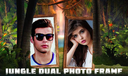Jungle Dual Photo Frames screenshot 1