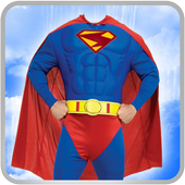 Superhero Man Costume icon