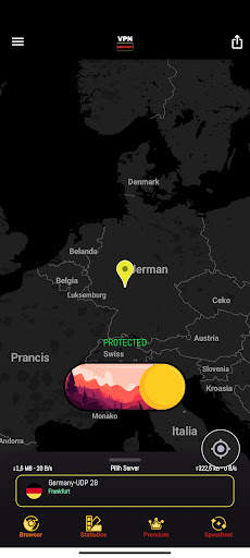 Germany VPN - Best Unlimited VPN Server screenshot 1