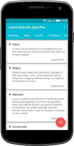Learn Android Java screenshot 2