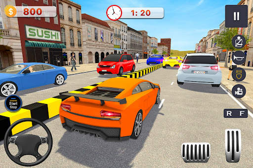 City Car Driving School Games screenshot 12