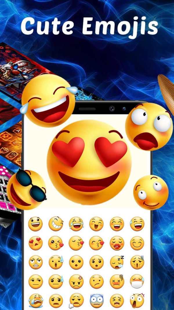 Flaming Skull Keyboard Theme screenshot 3