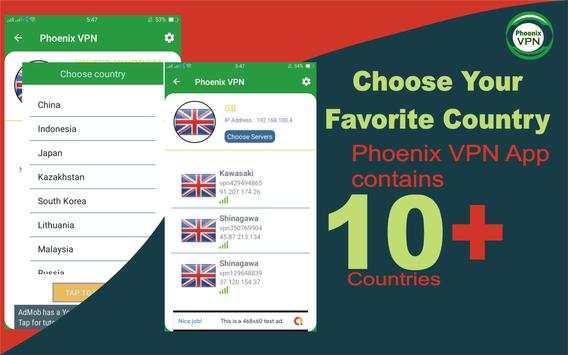 Phoenix VPN screenshot 3