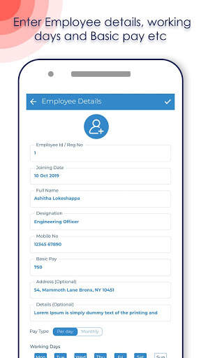 Attendance Manager - Office Expense Manager screenshot 4
