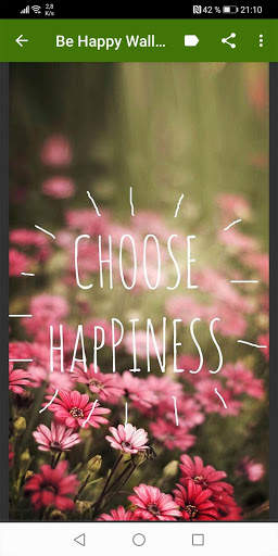 Be Happy Wallpapers 3 تصوير الشاشة