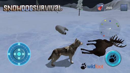 Snow Dog Survival Simulator screenshot 2