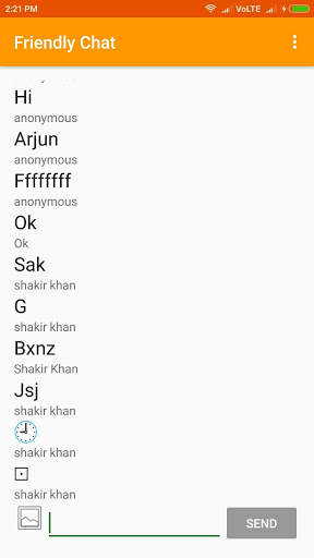 Firebase Friendly Chat screenshot 4