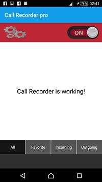 Automatic call recording 2017 screenshot 2