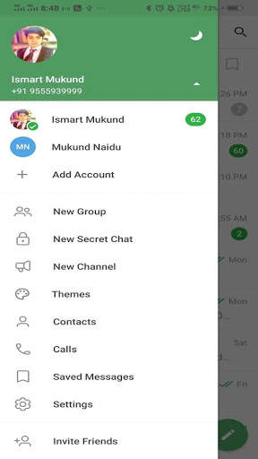 FRINTER : MESSENGER APP screenshot 1