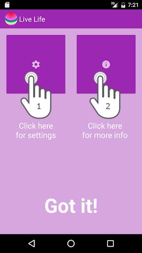 Live Life screenshot 1