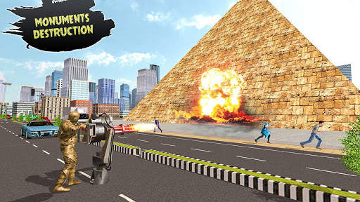 Mummy Superhero City Battle Shooting Game screenshot 12