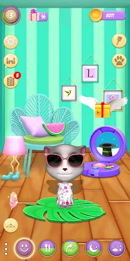 말하는 고양이 Lily 2 screenshot 4