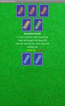 PokerSim Yocta! Lite screenshot 1