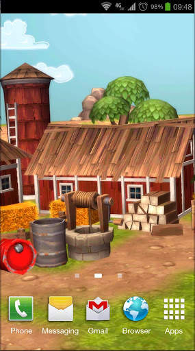Cartoon Farm 3D Live Wallpaper screenshot 7