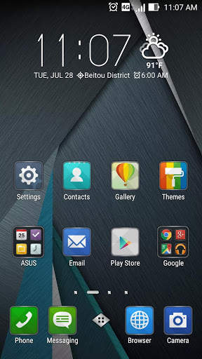 Zen Silver ASUS ZenUI Theme screenshot 2
