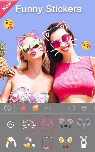 Kamera dan Editor:Sweet Selfie screenshot 6