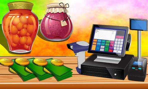 Grocery Shop Cashier - shopping game for kids screenshot 5