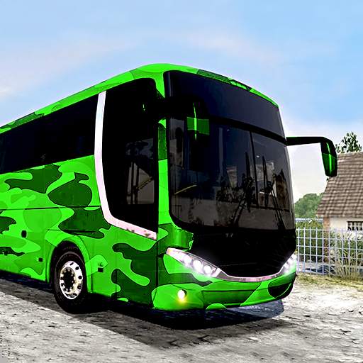 Army Bus Simulator Sim army bus driving games 2021 1.0
