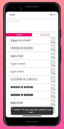 Cool Text and Fonts for Instagram screenshot 4