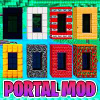 Portals mod for Minecraft PE