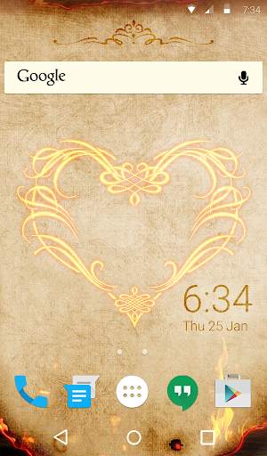 Love Scroll Animated Keyboard screenshot 6