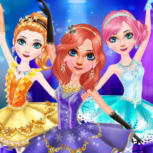 Ballerina Princess Salon DressUp and MakeUp icon