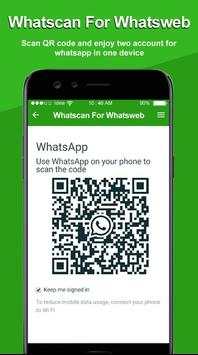 WhatScan For WhatsWeb screenshot 1