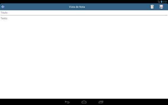 Notas screenshot 8