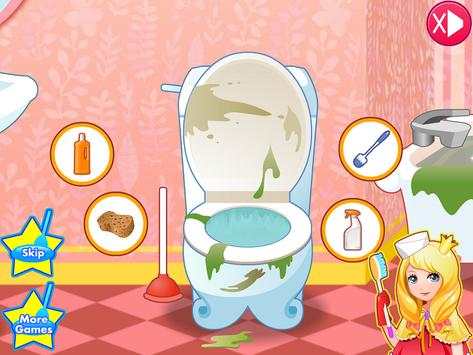 Princess Clean Bathroom screenshot 4