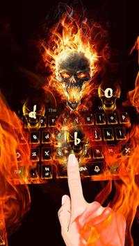 Flame Skull Keyboard screenshot 2