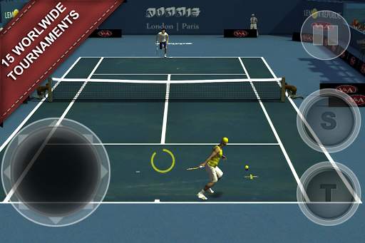 Cross Court Tennis 2 screenshot 1