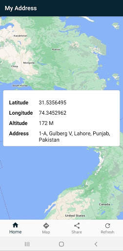 My Address screenshot 1