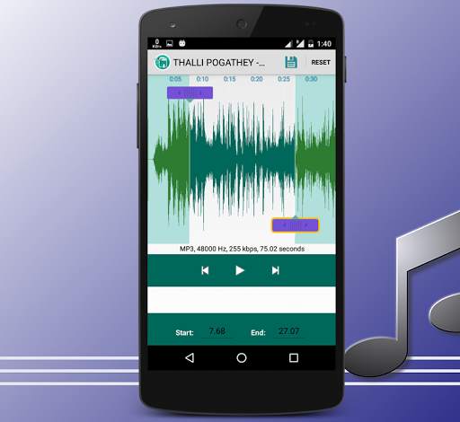 Easy Ringtone MP3 Cutter app screenshot 5