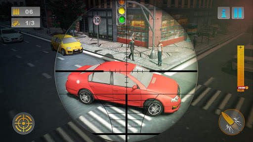 City Traffic Sniper Shooter screenshot 3