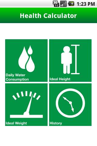 Health Calculator (ENG) screenshot 1