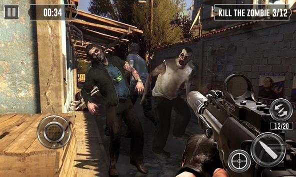 Zombie Sniper Assault 3D - Zombie Shooting Game screenshot 3