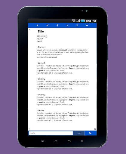 Lyric Notepad - Song Writing screenshot 10